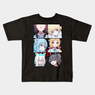 Hololive Error Glitched Kids T-Shirt